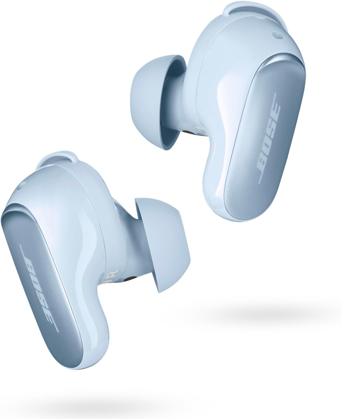 Bose QuietComfort Ultra Wireless Earbuds, Noise Cancelling Earbuds, Bluetooth Earbuds with Spatial Audio and World-Class Noise Cancellation, Moonstone Blue – Limited Edition Color