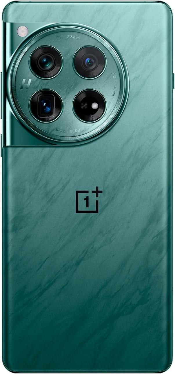 OnePlus 12 5G Dual CPH2581 512GB 16GB RAM Factory Unlocked (GSM Only | No CDMA – not Compatible with Verizon/Sprint) Global – Flowy Emerald