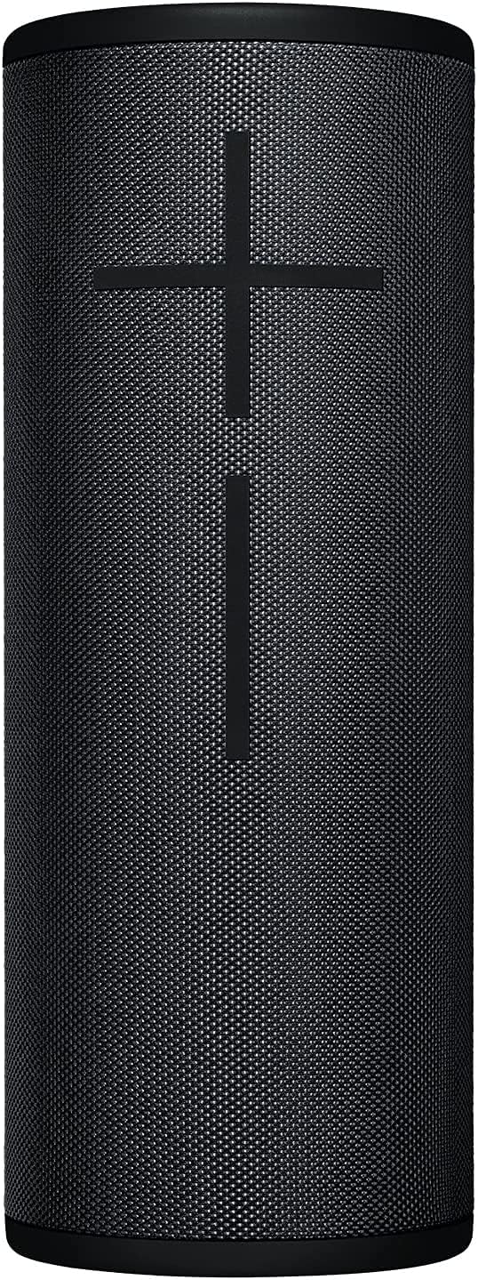 Ultimate Ears MEGABOOM 3 Portable Wireless Bluetooth Speaker (Powerful Sound + Thundering Bass, Bluetooth, Magic Button, Waterproof, Battery 20 Hours) – Night Black, Large