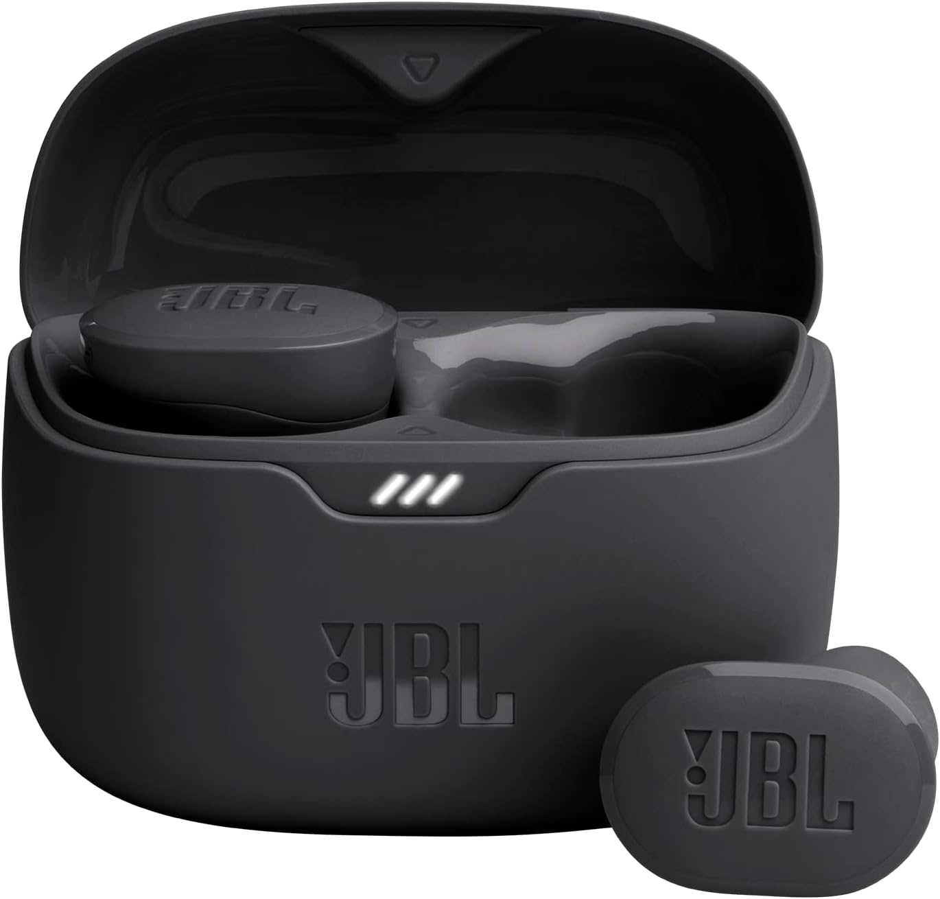 JBL Tune Buds – True wireless Noise Cancelling earbuds, JBL Pure Bass Sound, Bluetooth 5.3, 4-Mic technology for Crisp, Clear Calls, Up to 48 hours of battery life, Water and dust resistant (Black)