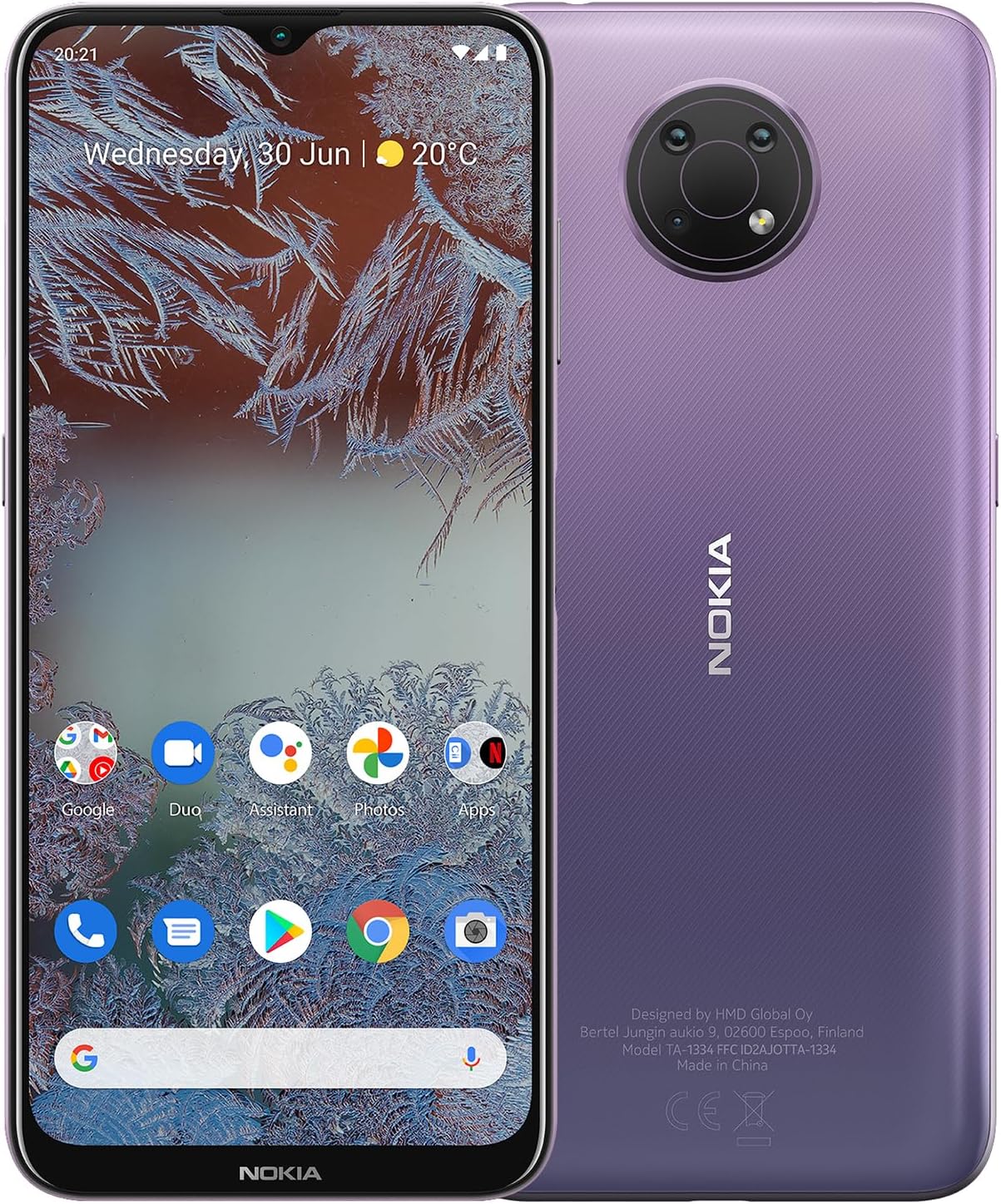 Nokia G10 | Android 13 | Unlocked GSM Smartphone | 3-Day Battery | 3GB RAM | 64GB Storage | 6.52-Inch Screen | 13MP Triple Camera | Dusk | Not Compatible with Verizon or AT&T