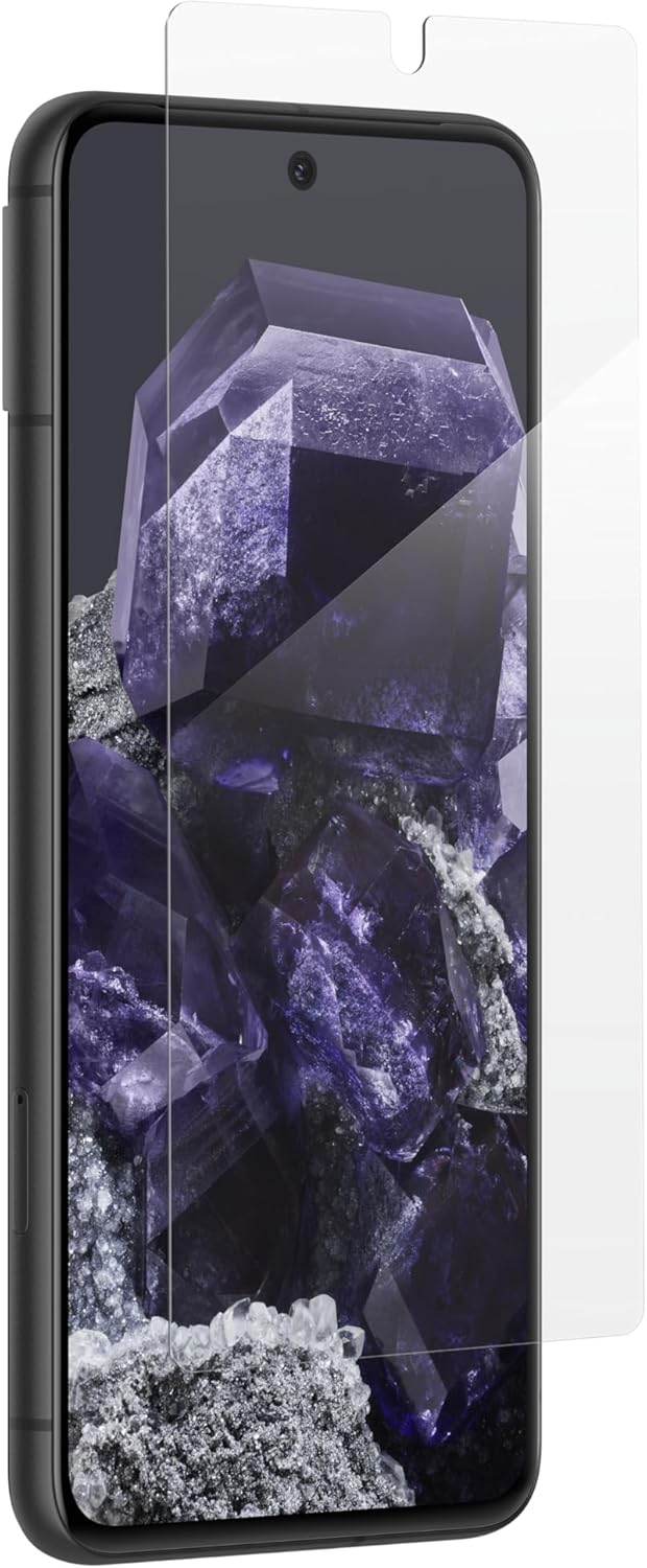 ZAGG InvisibleShield Glass XTR3 Google Pixel 8 Screen Protector – Blue-Light Filtration, 10X Stronger, Edge-to-Edge Protection, Scratch & Smudge-Resistant Surface, Easy to Install