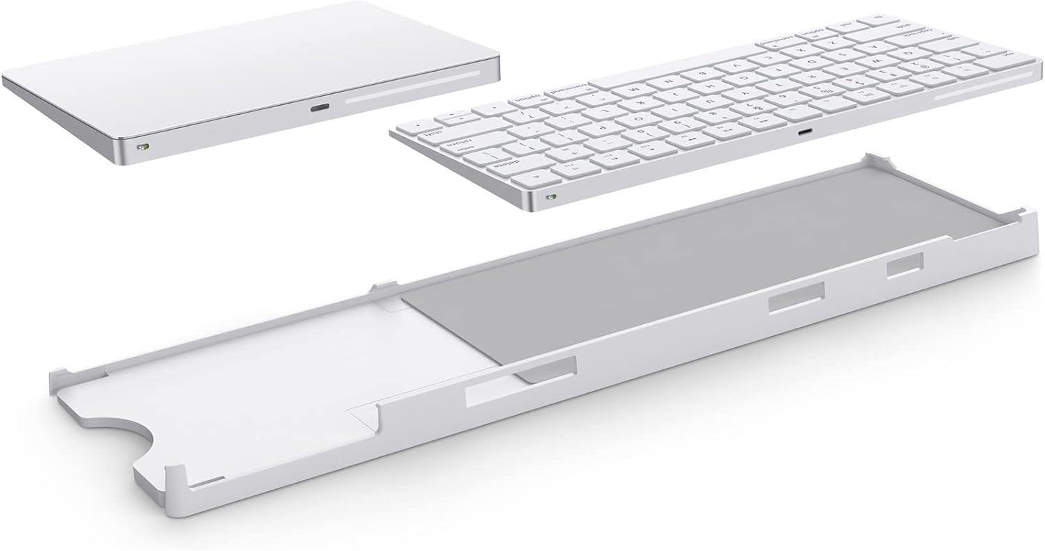 Stand Compatible with Apple Magic Wireless Keyboard and Apple Magic Trackpad (Apple Keyboard & Trackpad are not Included)