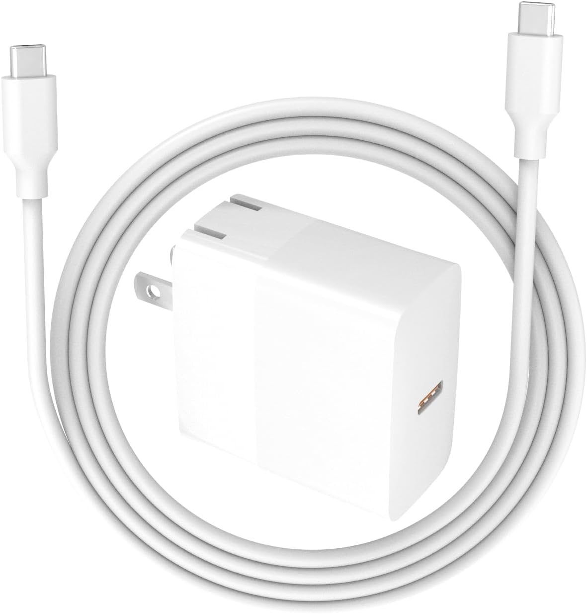 30W Charger for MacBook Air Laptop, iPad Air 4th Generation Tablet with USB C to C Charging Cable