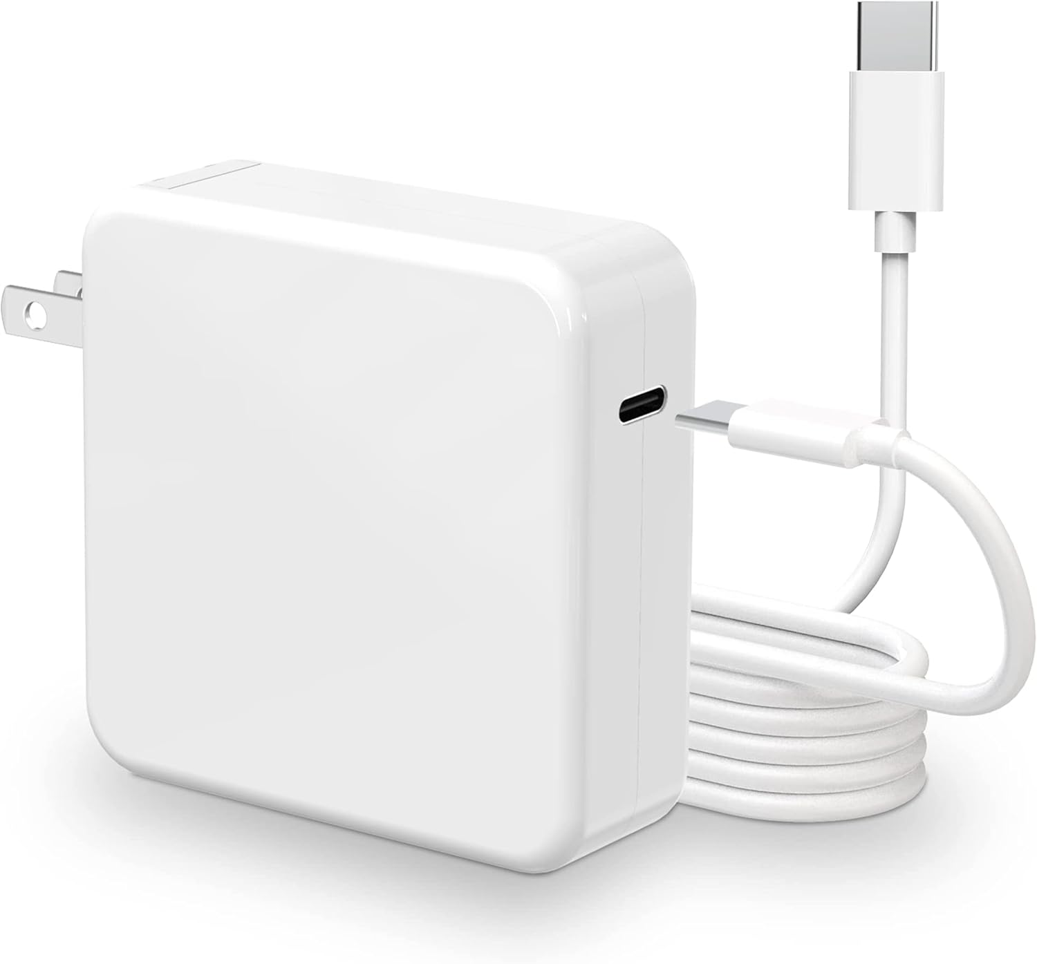 Mac Book Pro Charger – 100W USB C Charger Compatible with MacBook Pro 16, 15, 14, 13 Inch, MacBook Air 15,13 Inch, iPad Pro 2021/2020/2019/2018 and All USB C Device, USB C to C Power Adapter