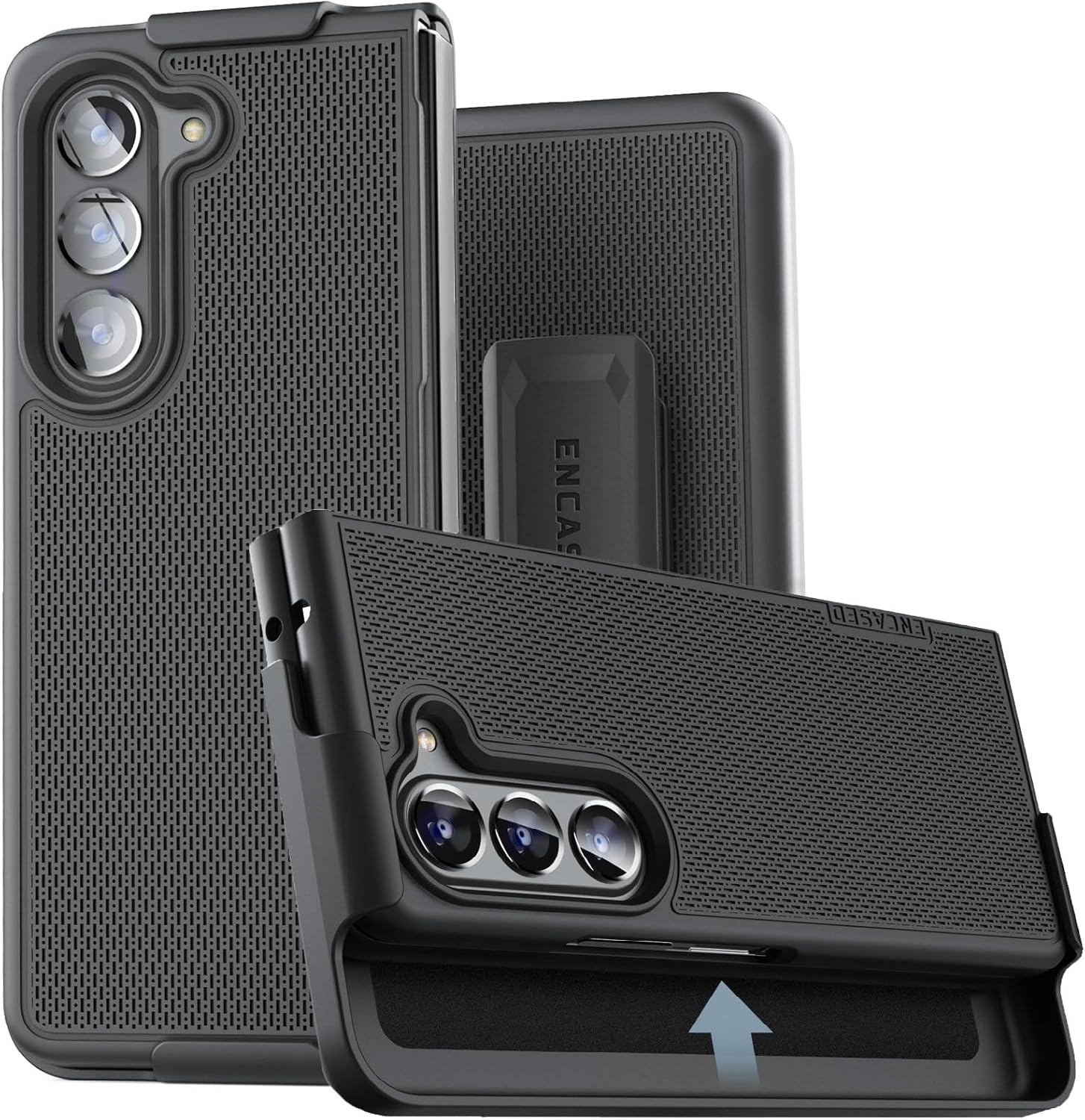 DuraClip Series Samsung Galaxy Z Fold 5 Case with Belt Clip Holster (Z Flold5)