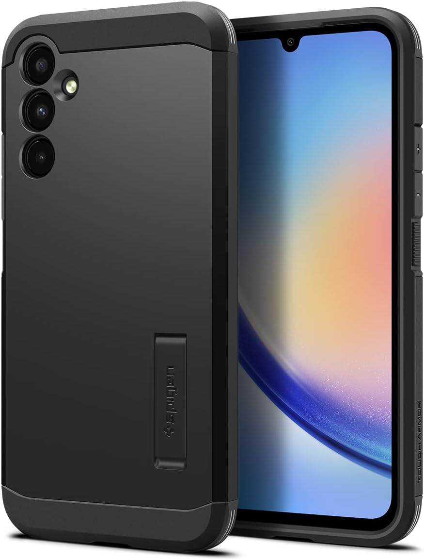 Spigen Tough Armor Designed for Galaxy A34 5G Case (2023) – Black