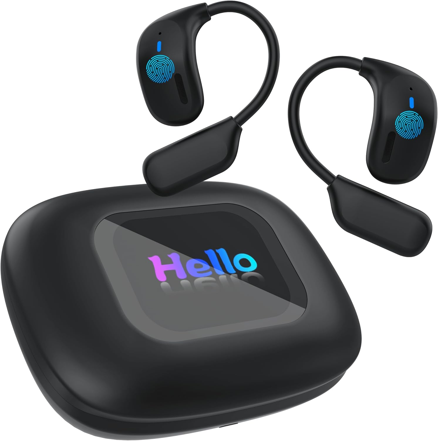 AI Language Translator Earbuds: 3-in-1 Translation Earphone 144 Languages & Accents Translation in Real Time, 8 Offline Language Translation Packs Ideal for Travel Business Learning, Black